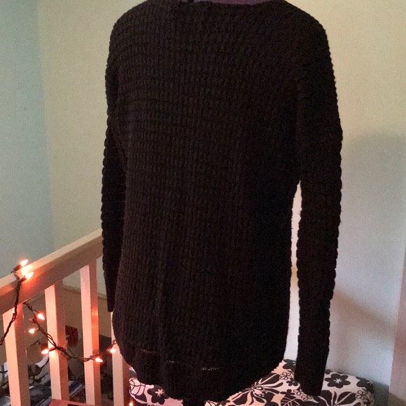 Basic Black Sweater - Picture 3 of 5